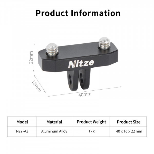 Nitze Folding Finger Adapter - N29-A3