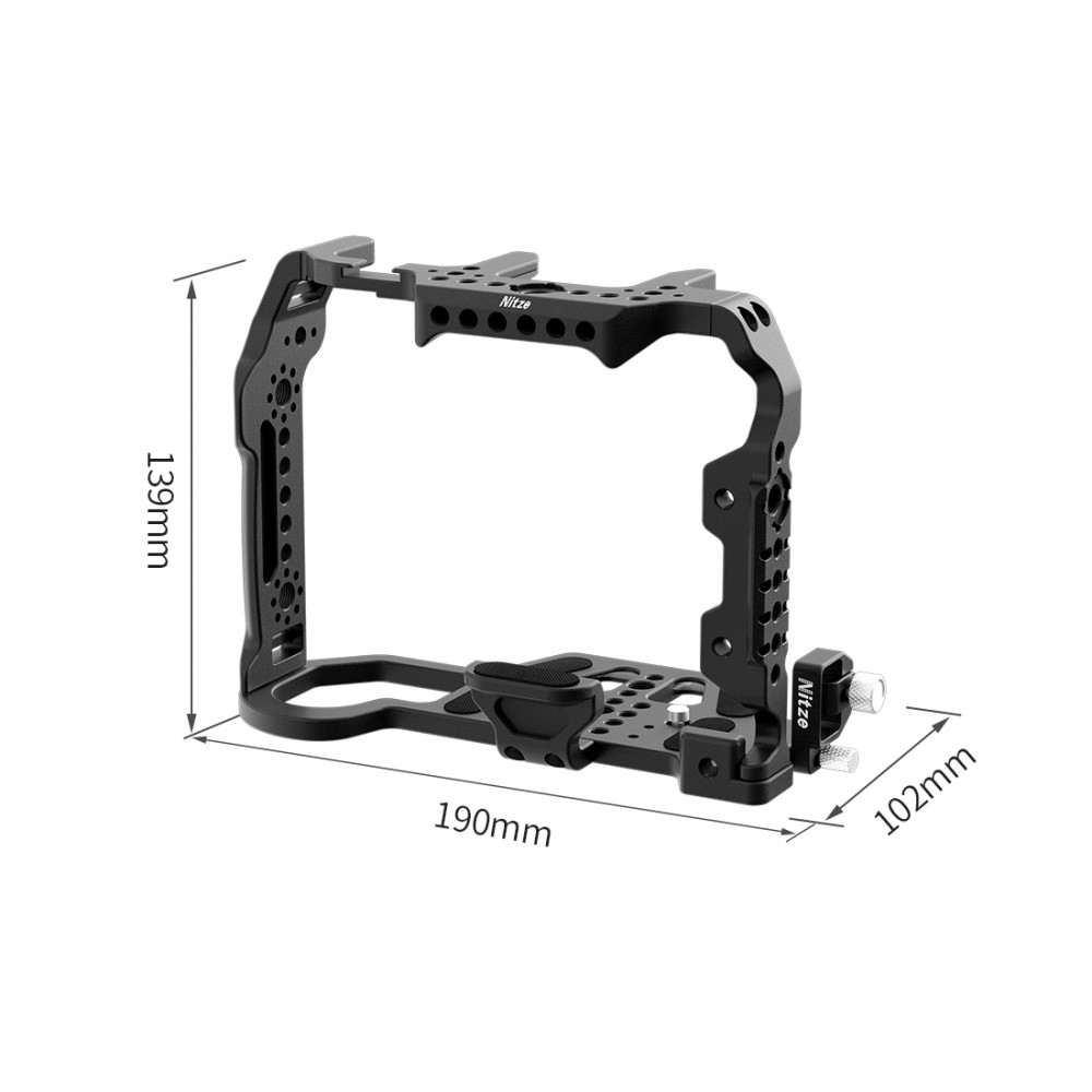 Nitze Camera Cage for Canon C70 with HDMI Cable Clamp - T-C02B