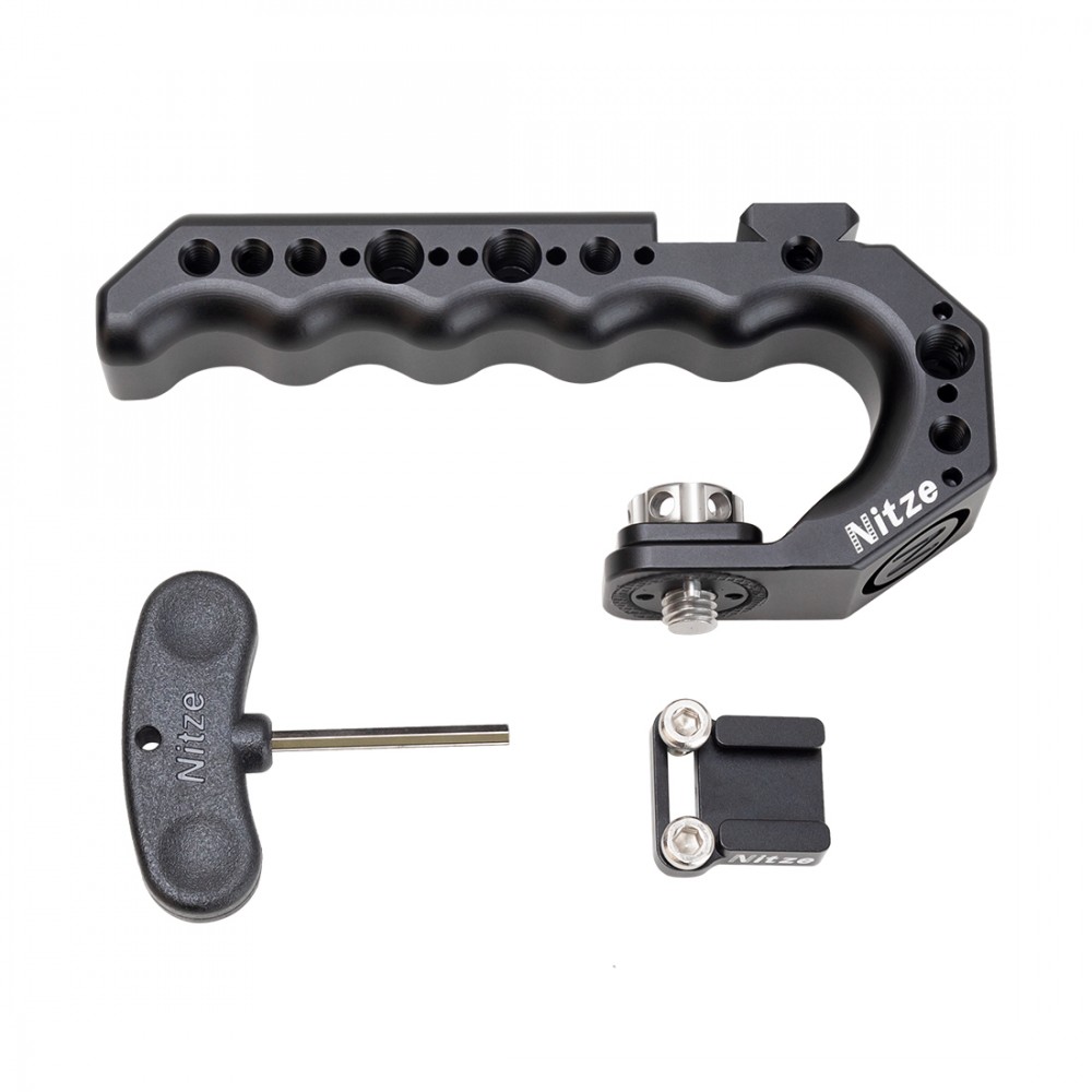 Nitze Stinger Handle Universal Top Handle Grip with ARRI Locating Pins PA28-BK