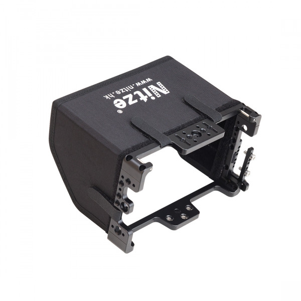 Nitze Monitor Cage with Sunhood for TVLogic F5A 5.5” - TP2-F5A