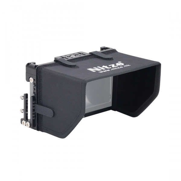 Nitze Monitor Cage with Sunhood for TVLogic F5A 5.5” - TP2-F5A