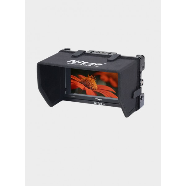 Nitze Monitor Cage with Sunhood for TVLogic F5A 5....