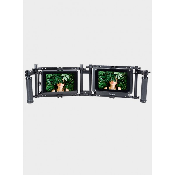 Nitze Dual Director’s Monitor Cage - JSQ-002TS