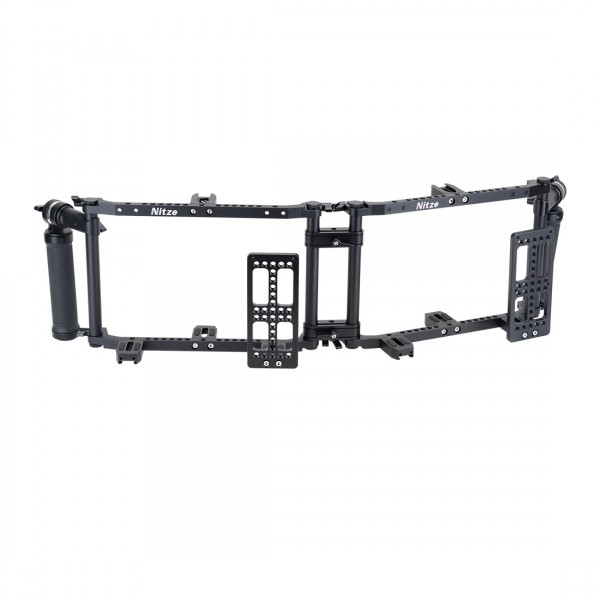 Nitze Dual Director’s Monitor Cage - JSQ-002TS