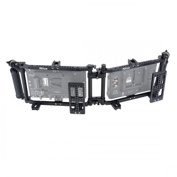 Nitze Dual Director’s Monitor Cage - JSQ-002TS