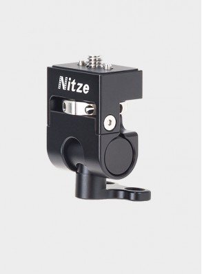 Nitze Elf Series Monitor Holder (1/4"-20 Screw to 1/4"-20 Screw with ARRI Locating Pins) - N54-G3