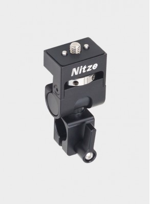 Nitze Elf Series Monitor Holder (15mm Rod clamp to 1/4"-20 Screw with ARRI Locating Pins) - N54-G5
