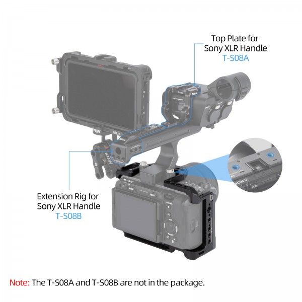 Nitze Full Cage for Sony FX30 / FX3 Camera - T-S11A