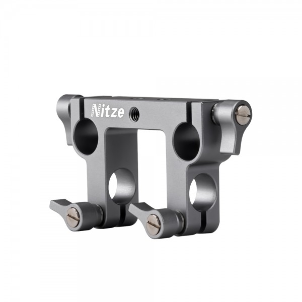 Nitze Dual to Single 15mm Rod Clamp Adapter - N02