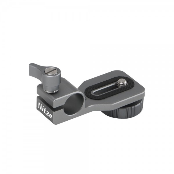 Nitze Single 15mm Rod Clamp with Monitor or EVF Mount - N10