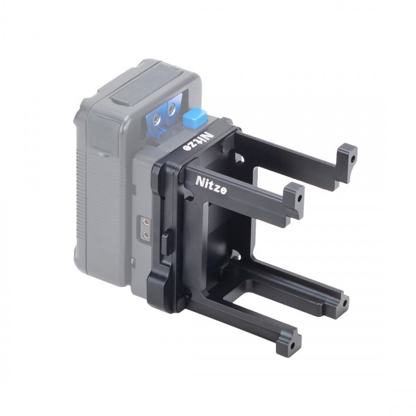Nitze V Mount Adapter for Z Cam SDI Converter (Long Bracket) - E2-FS-V3L