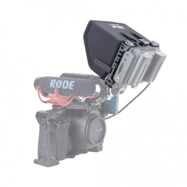 Nitze Monitor Cage Kit for Blackmagic Video Assist 5’’ 12G  - JT-B01B