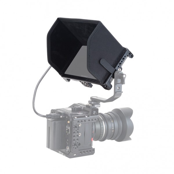 Nitze Monitor Cage with Sunhood for Feelworld LUT6 / LUT6S 6" - JTP2-LUT6S