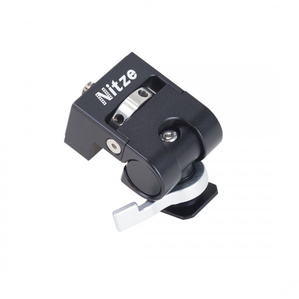 Nitze Elf Series Monitor Holder (QR Cold Shoe to 1/4"-20 Screw with ARRI Locating Pins) - N54-G1