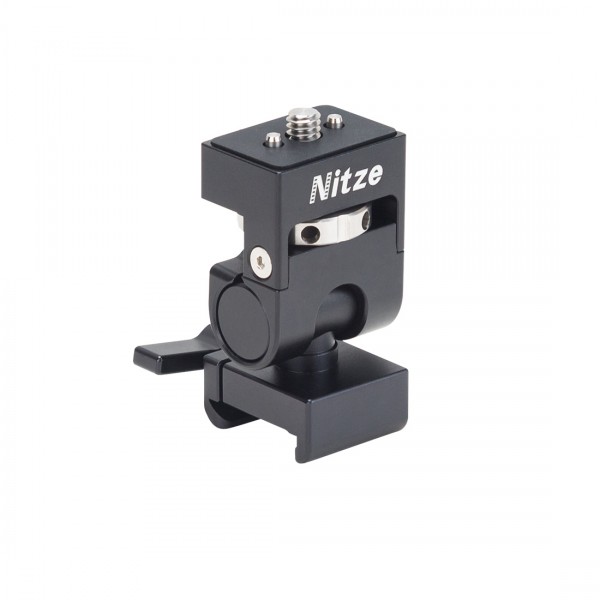 Nitze Elf Series Monitor Holder (NATO Clamp to 1/4"-20 Screw with ARRI Locating Pins) - N54-G2
