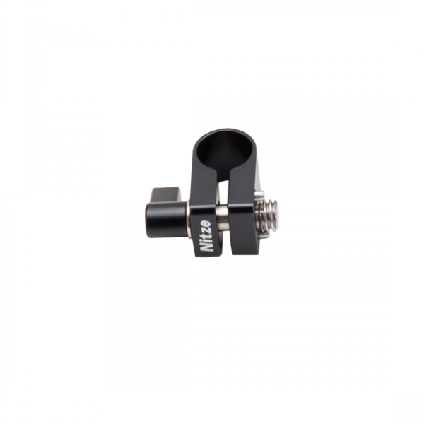 Nitze Single 15mm Rod Clamp with 3/8" Screw with ARRI Locating Pins - N20B