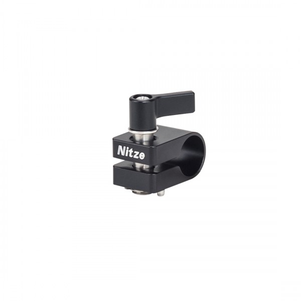 Nitze Single 15mm Rod Clamp with 3/8" Screw with ARRI Locating Pins - N20B