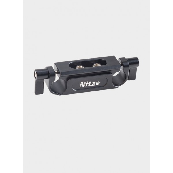Nitze Dual 15mm Rod Clamp with built-in NATO Rail ...