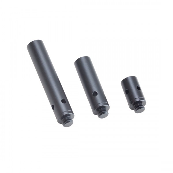 Nitze 15mm Aluminum Alloy Rod Kit (1”/2”/3”) with 3/8” Thread - R15-3/8-KIT