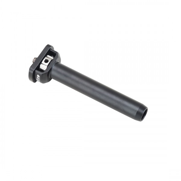 Nitze 15mm Aluminum Rod with 1/4’’-20 Screw and ARRI Locating Pins (100 mm/4’’) - R15-4A100