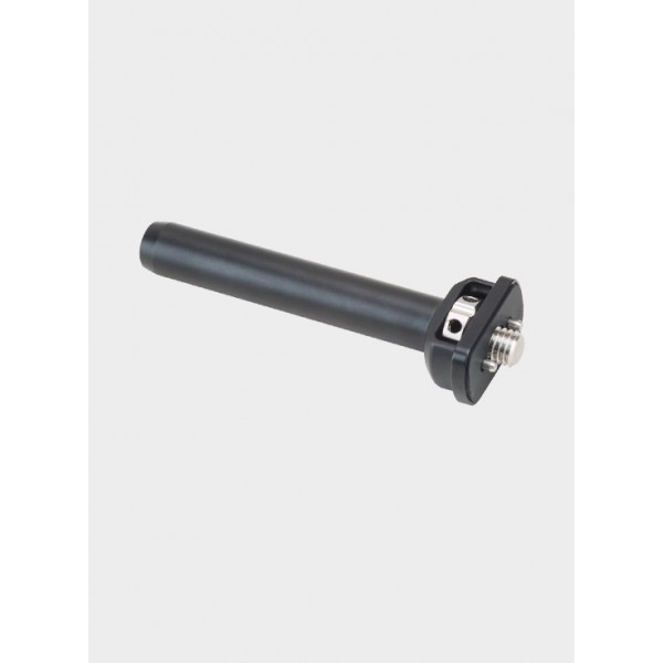 Nitze 15mm Aluminum Rod with 3/8’’-16 Screw and ARRI Locating Pins (100 mm/4’’) - R15-8A100